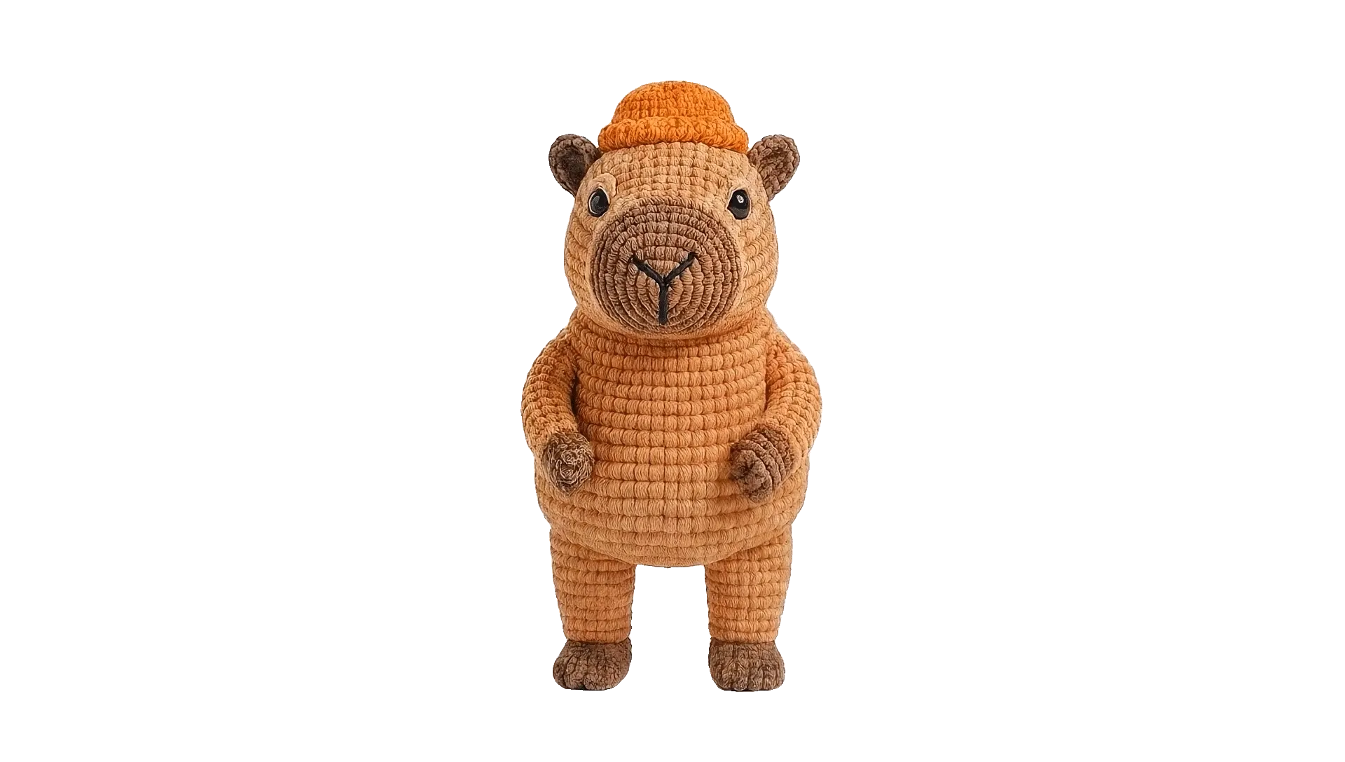 Capi, el capibara amigurumi principal