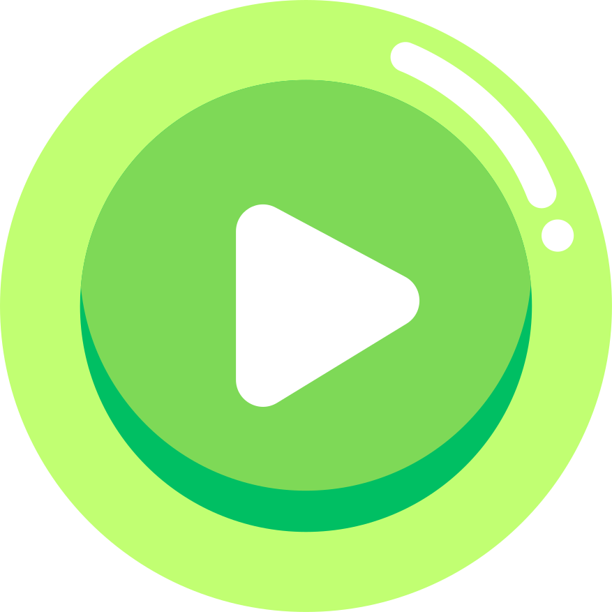 Play button green